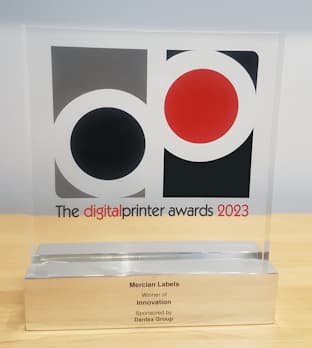 Mercian Labels Digital Printer Awards 2023 Innovation Award Winners