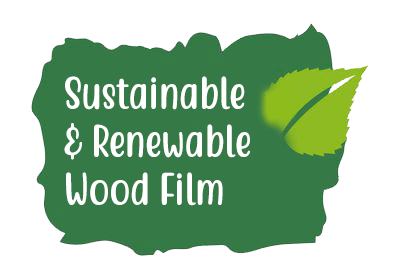 sustainable wood film leaf icon